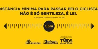Porto Alegre ganha Dia de Mobilização pela Segurança do Ciclista promovido pelo Detran-RS