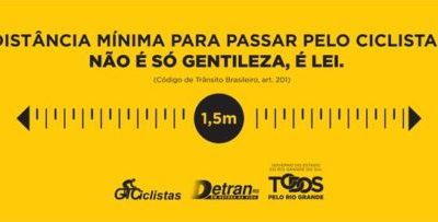 Porto Alegre ganha Dia de Mobilização pela Segurança do Ciclista promovido pelo Detran-RS